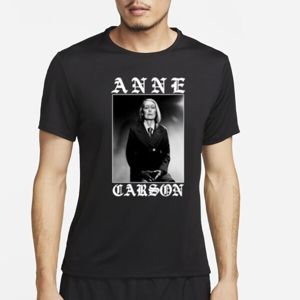 Anne Carson Photo T-Shirt4