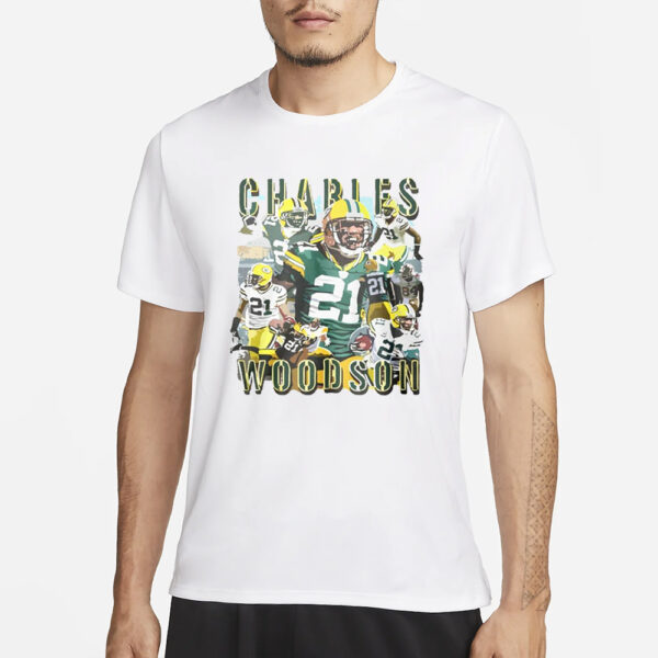 Bay Packers Charles 21 21 Wood Son T-Shirts