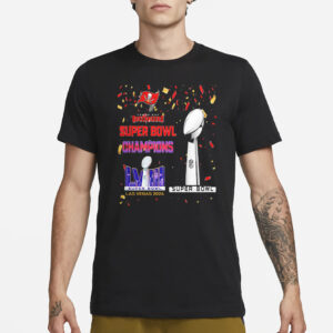 Buccaneers Super Bowl Champions LVIII Las Vegas 2024 T-Shirt3