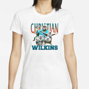 Christian Wilkins Miami Dolphins Graphic T-Shirt