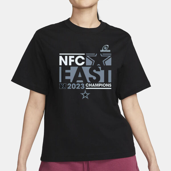 Cowboys 2023 NFC East Division Champions T-Shirt1