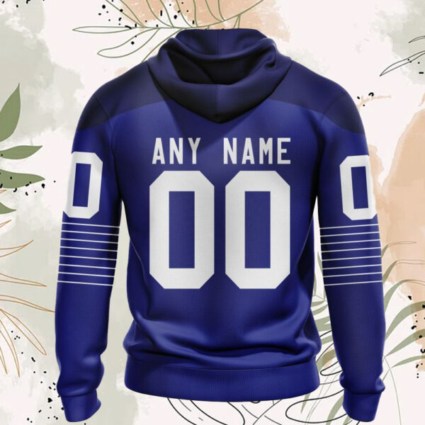 France National Ice Hockey Personalized Navy Kits Hoodies