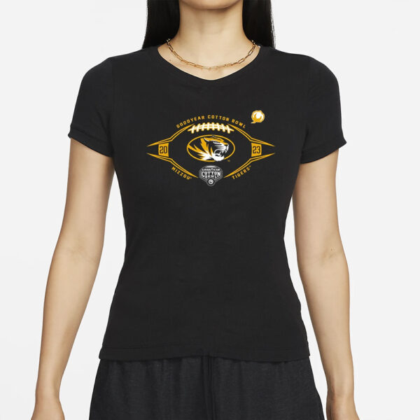 Goodyear Cotton Bowl 2023 Missouri Tigers T-Shirts