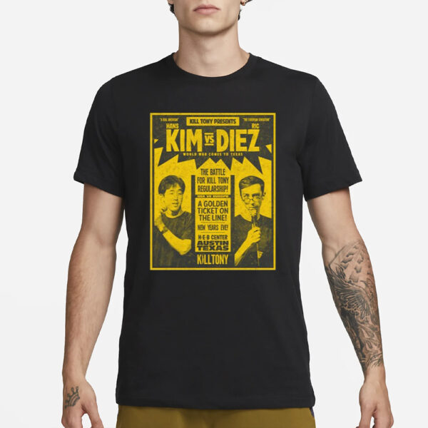 Hans Kim Vs. Ric Diez T-Shirt1