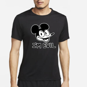 I'm Evil Mickey Public Domain Commemoration T-Shirt2