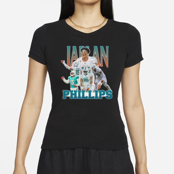 Jaelan Phillips Miami Dolphins Graphic T-Shirt