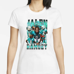 Jalen Ramsey Miami Dolphins Graphic T-Shirt