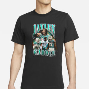 Jaylen Waddle Miami Dolphins Graphic T-Shirt