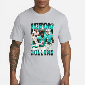 Jevon Holland Miami Dolphins Graphic T-Shirts