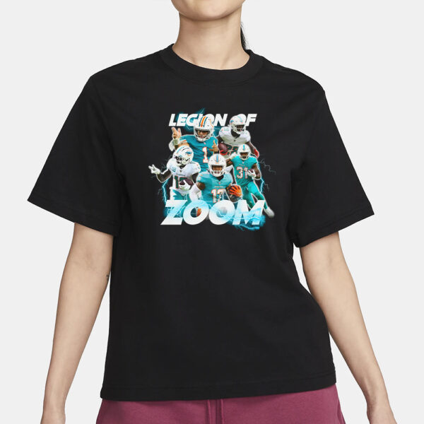 Miami Dolphins Legion of Zoom Graphic T-Shirt3