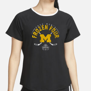 Michigan Hockey 2023 Men’s Frozen Four T-Shirt2