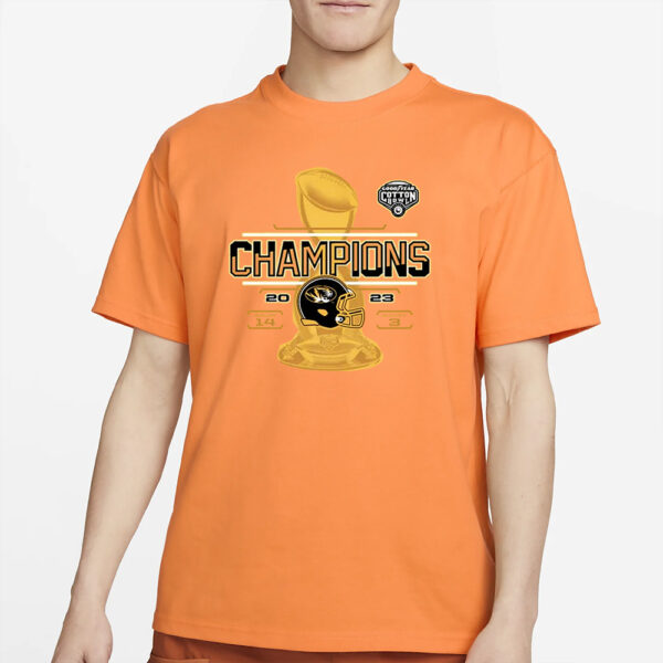 Missouri Tigers Good Year Cotton Bowl Champions 2023 T-Shirt3