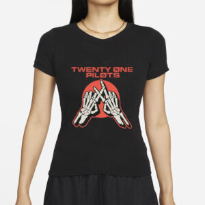 Twenty One Pilots Skeleton Hands T-Shirts