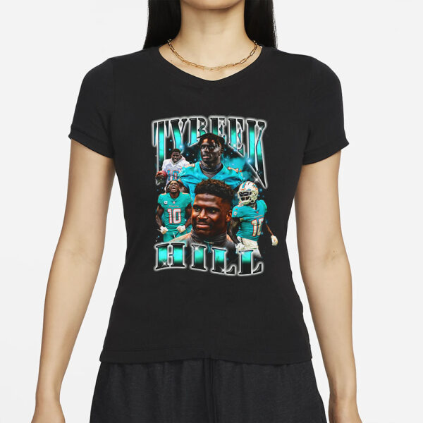 Tyreek Hill Miami Dolphins Graphic T-Shirts