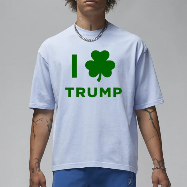 Trump St Paddy's Day White T-Shirt2