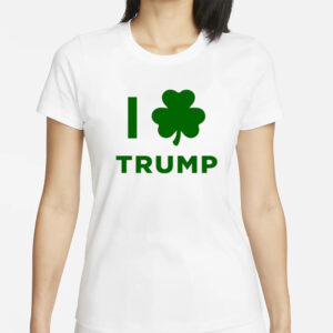 Trump St Paddy's Day White T-Shirt4