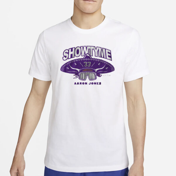 AARON JONES SHOWTYME MINNESOTA T-SHIRT4