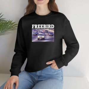 Freebird White Bronco T-Shirt4