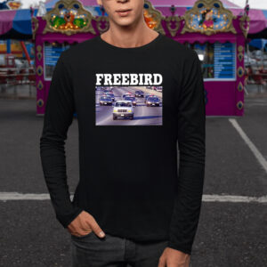 Freebird White Bronco T-Shirt5