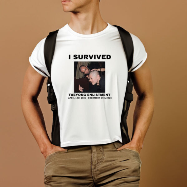 I Survived Taeyong Enlistment T-shirt