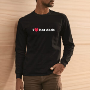 It Girl I LOVE HOT DADS CROPPED SHIRTS3