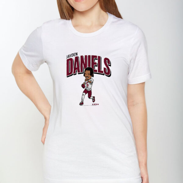 JAYDEN DANIELS CARICATURE T-SHIRT