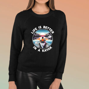 Life Is Better In A Kayak Images Vintage 2024 T-Shirt