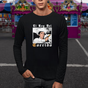 Matthew Welty Wearing El Rey Del Corrido T-Shirt5