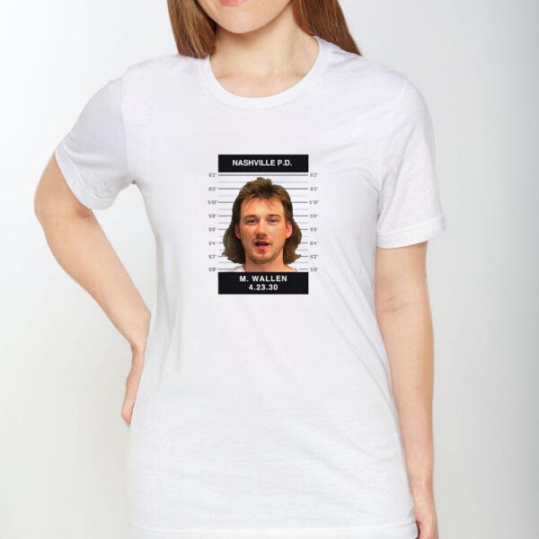 Morgan Wallen Mugshot T-Shirt