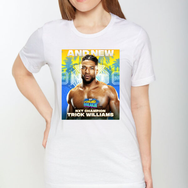 NXT CHAMPION TRICK WILLIAMS T-SHIRT