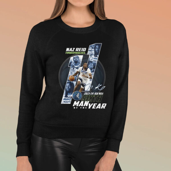 Naz Reid Timberwolves Sixth Man Of The Year T-Shirt