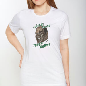 OJ Simpson Juice Is Loose Touch Down T-Shirt