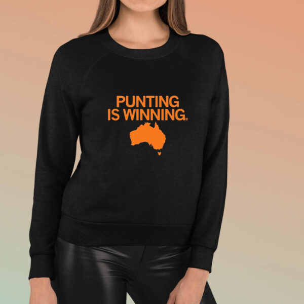 Punting Is Winning Bears Map T-Shirt