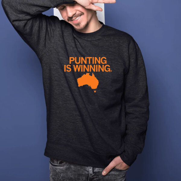 Punting Is Winning Bears Map T-Shirt1