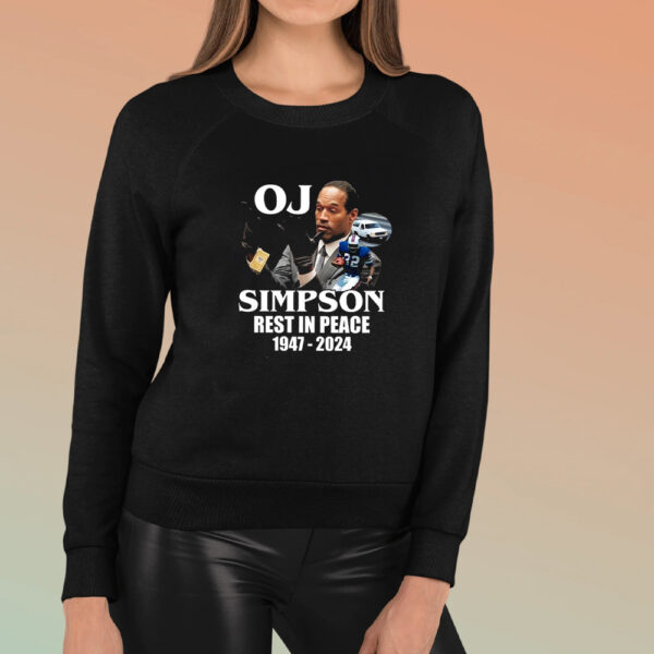 Rip Oj Simpson 1947-2024 T-Shirt