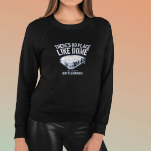 ST. LOUIS BATTLEHAWKS THERE'S NO PLACE LIKE DOME T-SHIRT1