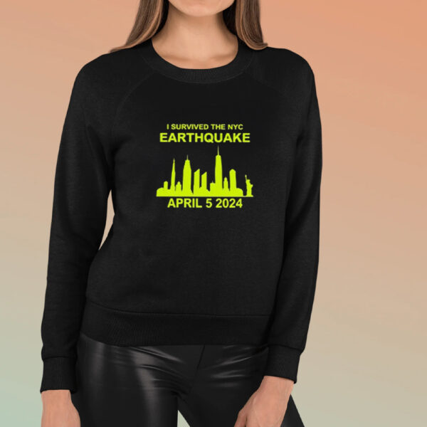 Skill Issue I Survived The Nyc Earthquake April 5Th 2024 Shirts