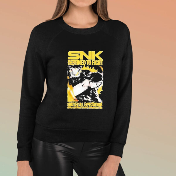 Snk Destined To Fight Shatter All Expectations T-Shirt