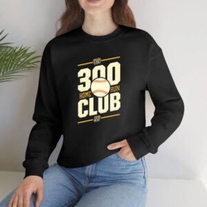 The 300 Club Home Run Baseball 22 T-shirt4