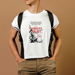 The Darkest Night 22 Winter Horror Stories T-shirt1