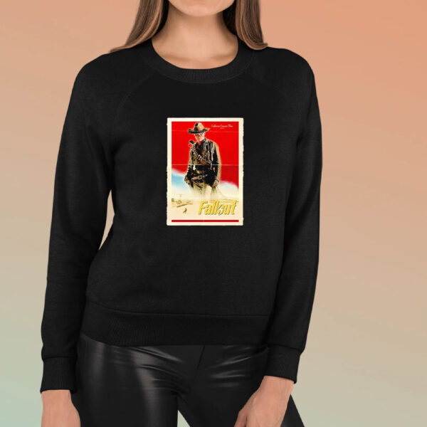 The Ghoul Retro Western Cowboy Images T-Shirt