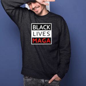 Trump Black Lives Maga T-Shirt1