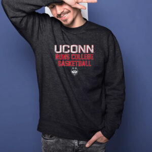 UCONN RUNS COLLEGE BASKETBALL T-SHIRT1