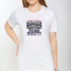 Uconn Mbb 2024 National Champions Back To Back Banners T-shirt