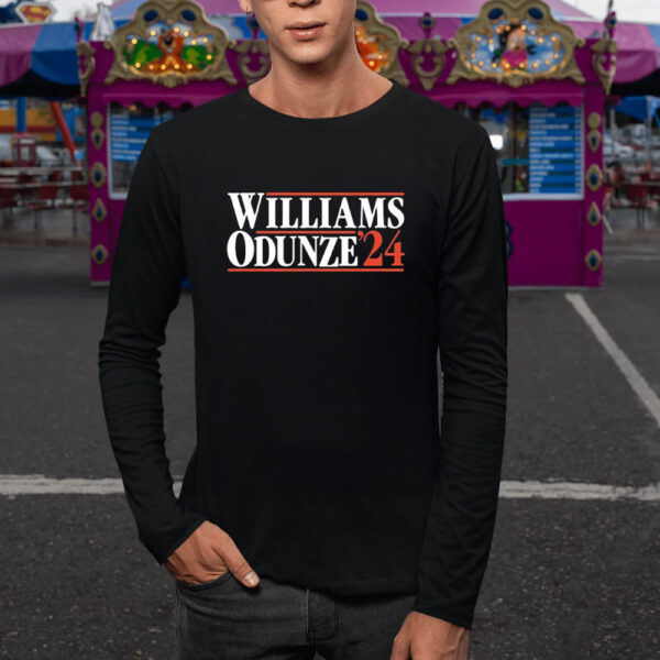 Williams Odunze 24 The Unofficial Draft Day Shirt Of 2024 T-shirt5