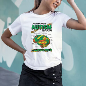 Average Autism Brain T-Shirt4