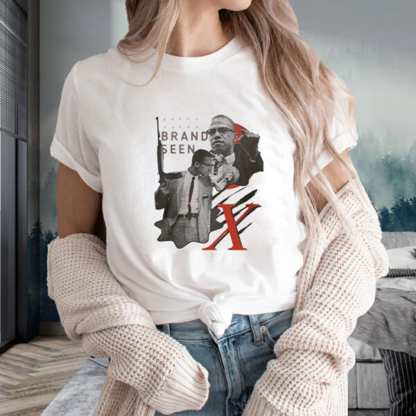 Brand Seen Malcolm X By Any Means Anthony Edwards T-Shirt2