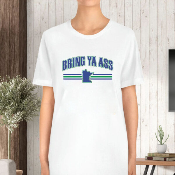 Bring Ya Ass Team Map Logo T-Shirt5