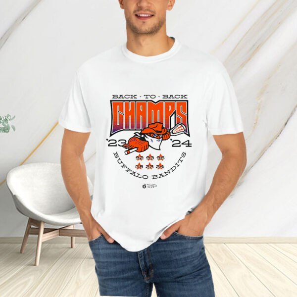 Buffalo Bandits Back-To-Back Nll Cup Champions T-Shirt4