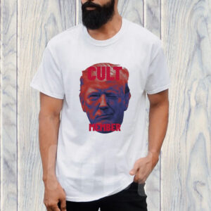 Cult Member Donald Trump Face Images T-Shirt